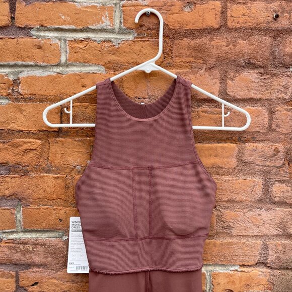[SOLD on Depop] Athleta Mauve Midi Athleisure Moisture-Wicking Dress - Picture 9 of 14